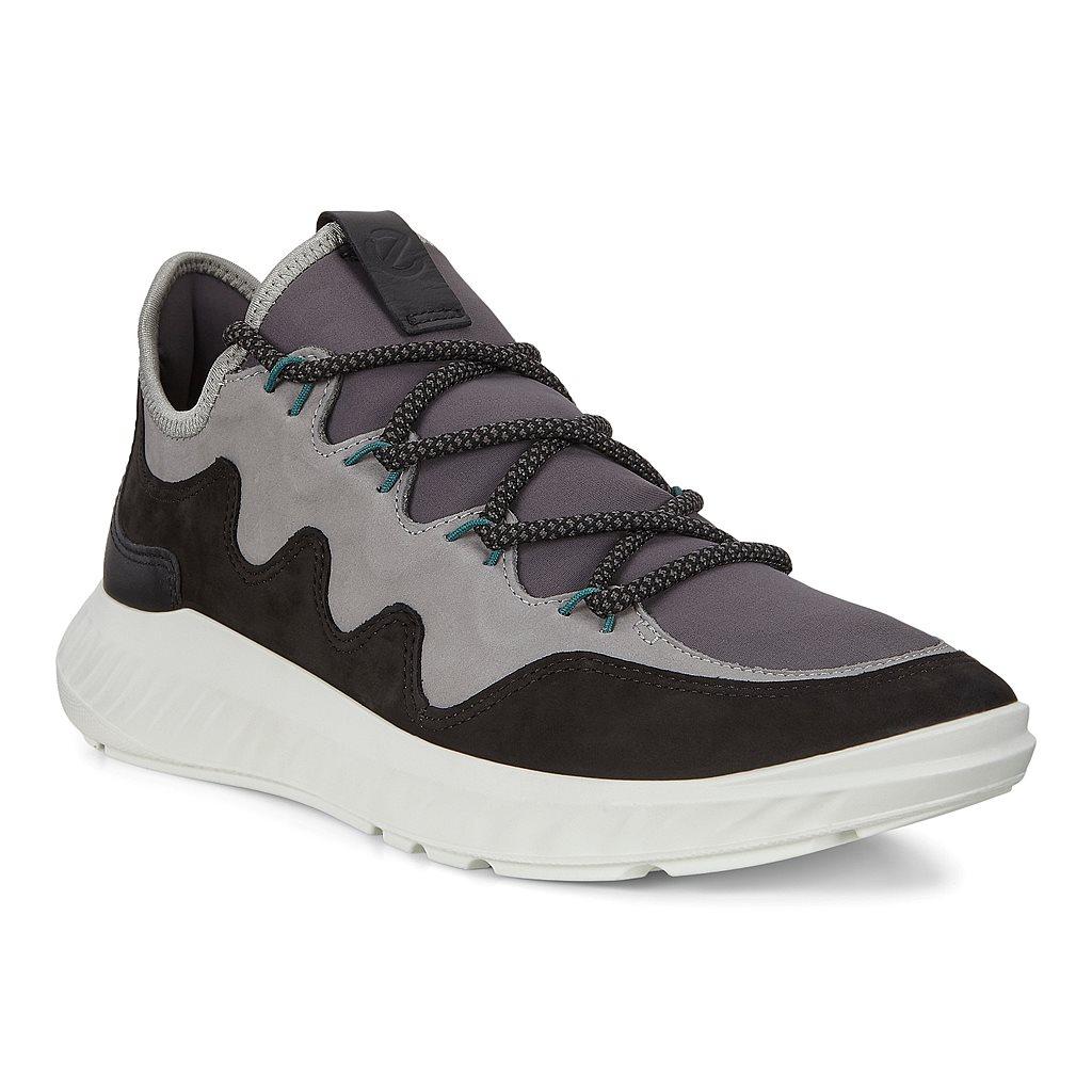 Baskets Ecco St.1 Lite Homme Grise 7542-XVROY